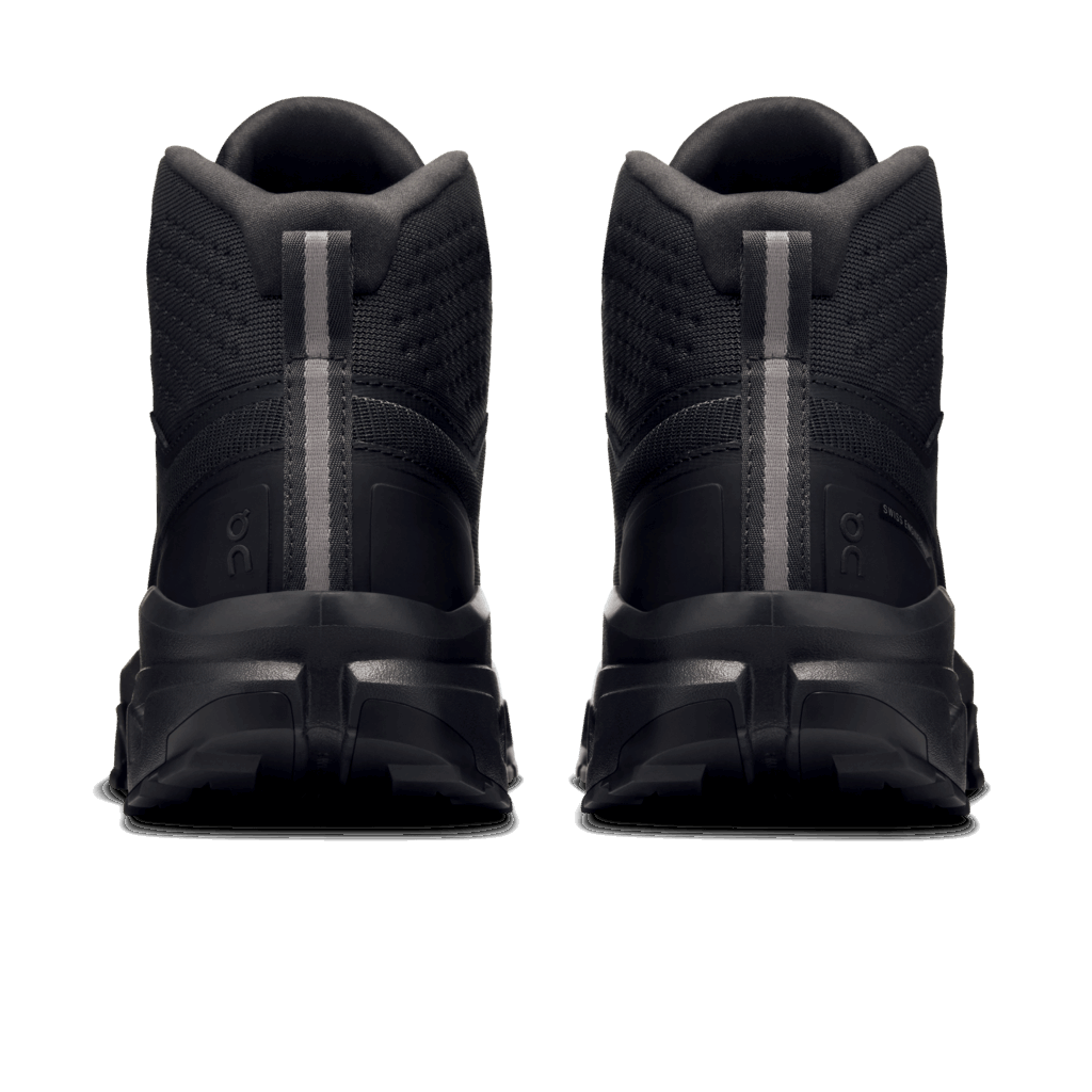 On Women Cloudrock Mid Waterproof - Black / Black