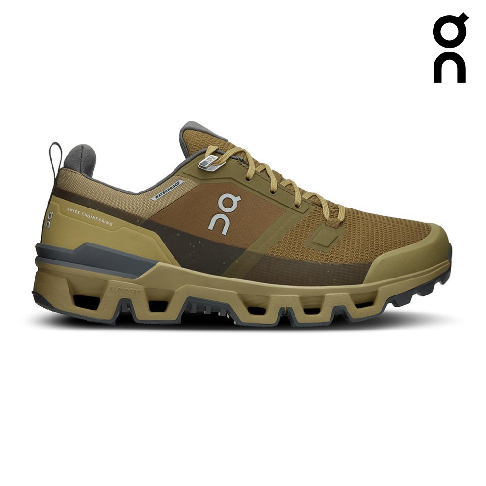 On Running Men Cloudwander Waterproof Hunter Safari