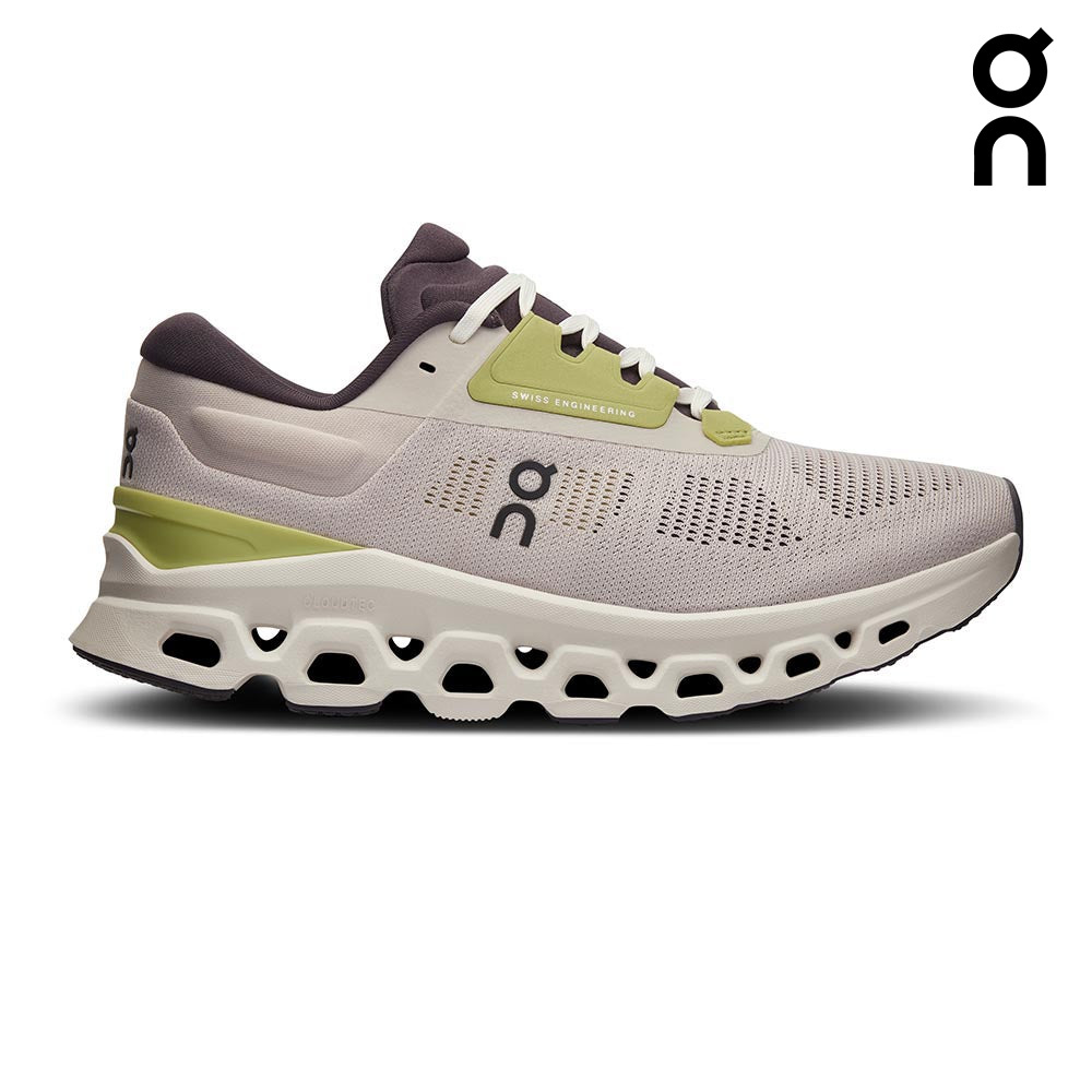 On Running Women Cloudstratus 3 - Pearl / Ivory