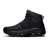On Women Cloudrock Mid Waterproof - Black / Black