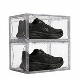 Oxygen Shoe Storage Organiser - Transparent White