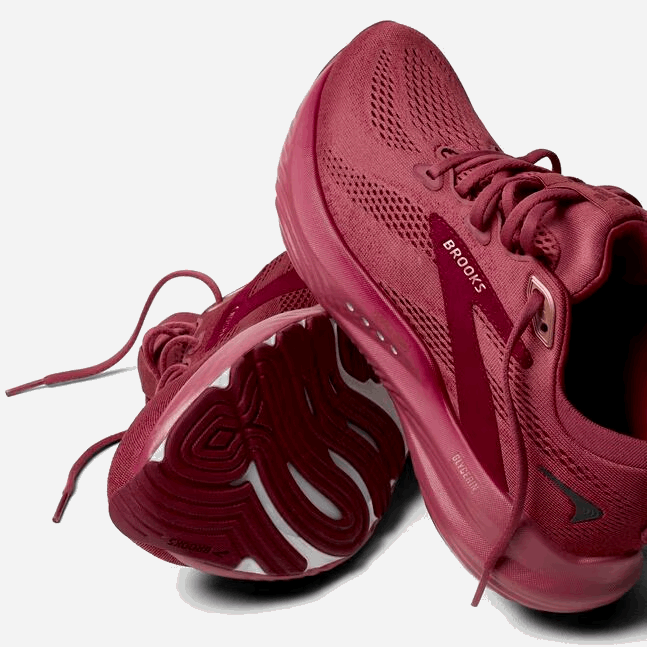 Buy Brooks Women Glycerin 22 - Berry / Burgundy / Rose for running in Singapore - Running Lab SG