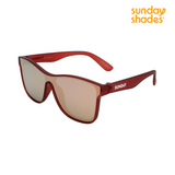 Sunday Shades Flare Series Sunglasses - Sangria Surprise