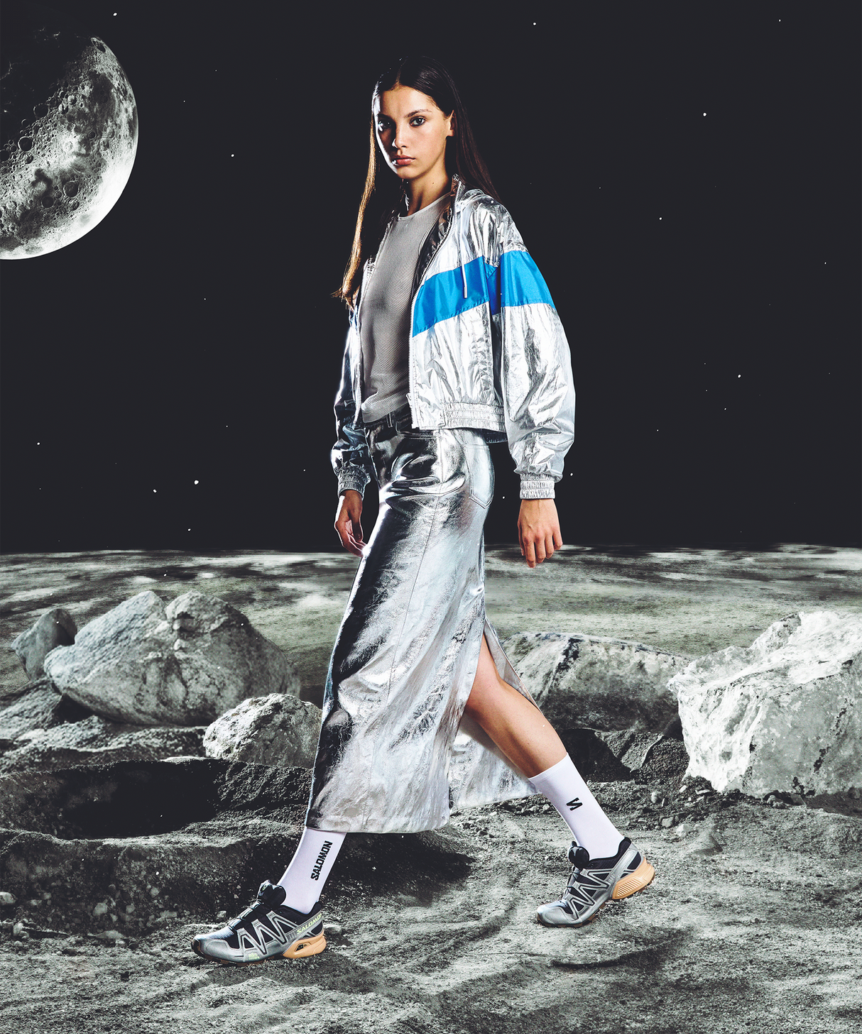 Buy Salomon Unisex Speedcross 3 - Castlerock / Ftw Silver / Hazelnut for running in Singapore - Running Lab SG