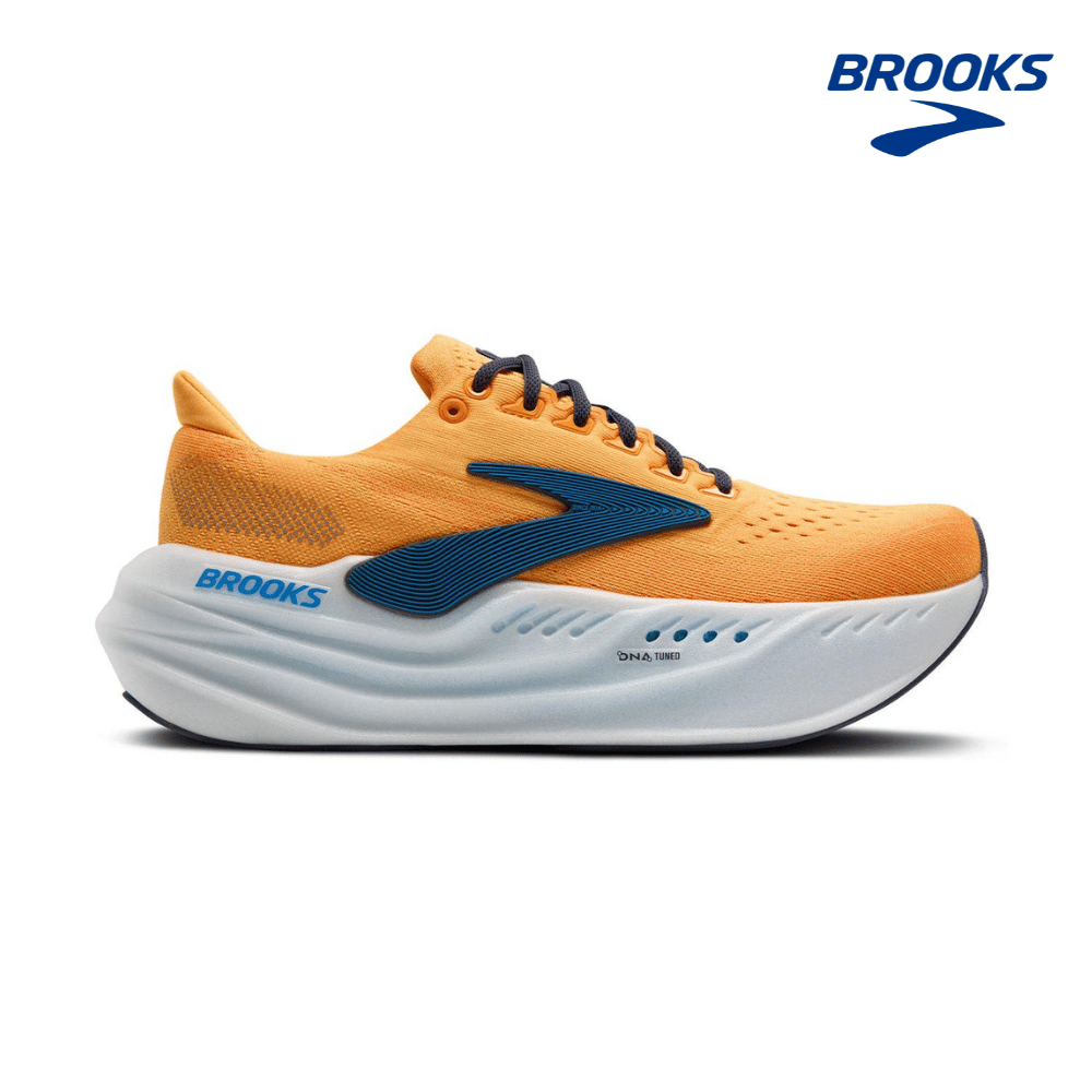 Brooks Men Glycerin Max - Blazing Orange / Blue / White – Running