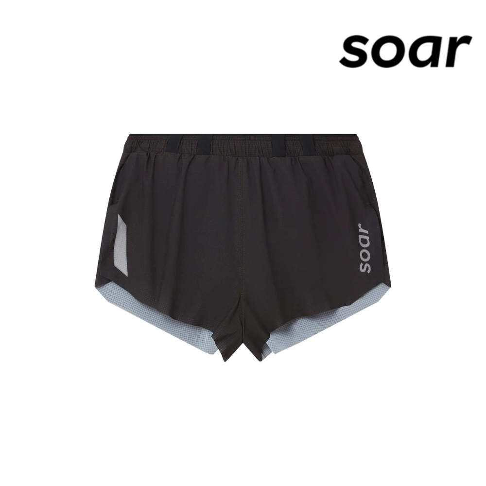 SOAR Running Men Marathon Shorts - Black – Running Lab Singapore