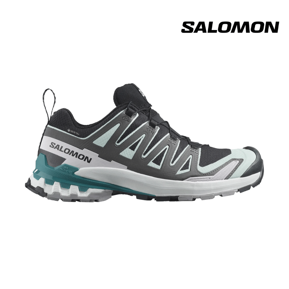 Salomon Women XA Pro 3D V9 GTX - Black / Bleached Aqua / Harbor