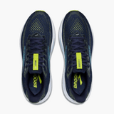 Buy Brooks Men Ghost 17 Wide - Peacoat / Lime / Blue for running in Singapore - Running Lab SG