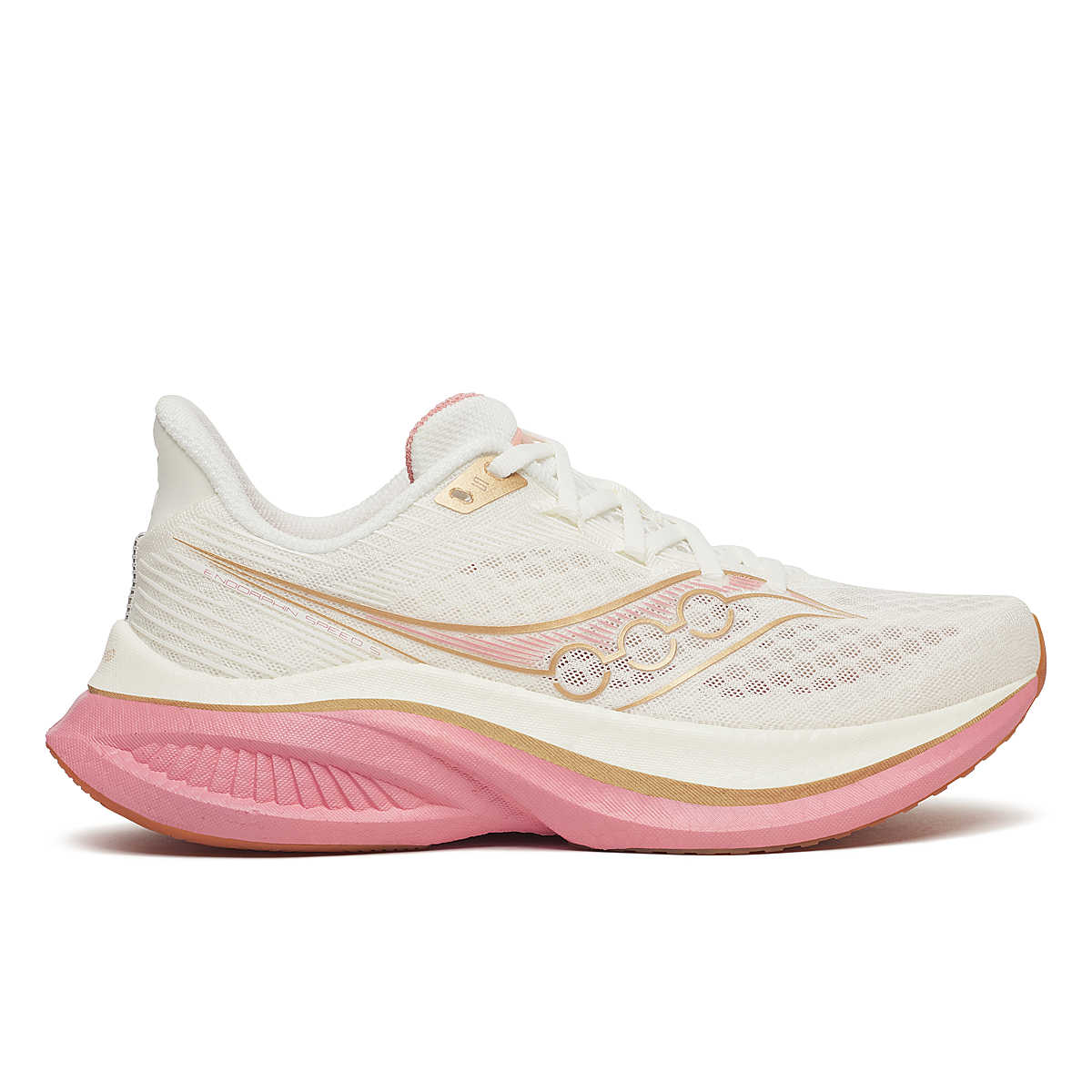 Buy Saucony Women Endorphin Speed 5 - Ivory / Mauve for running in Singapore - Running Lab SG