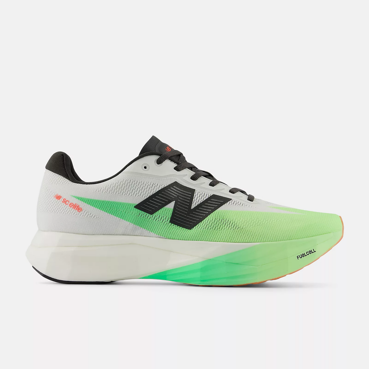 New Balance Men SuperComp Elite V5 - White / Mint Flash