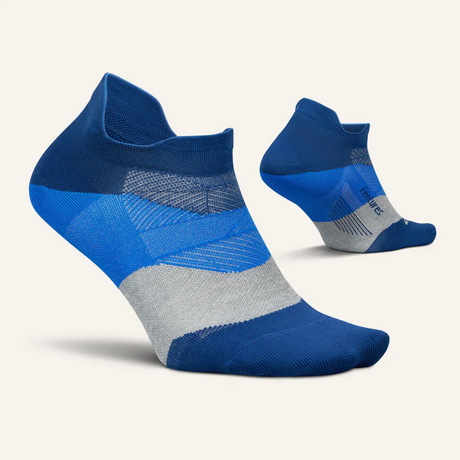 Buy Feetures Active Elite Ultra Light Cushion No Show Tab - Navy Mist for running in Singapore - Running Lab SG