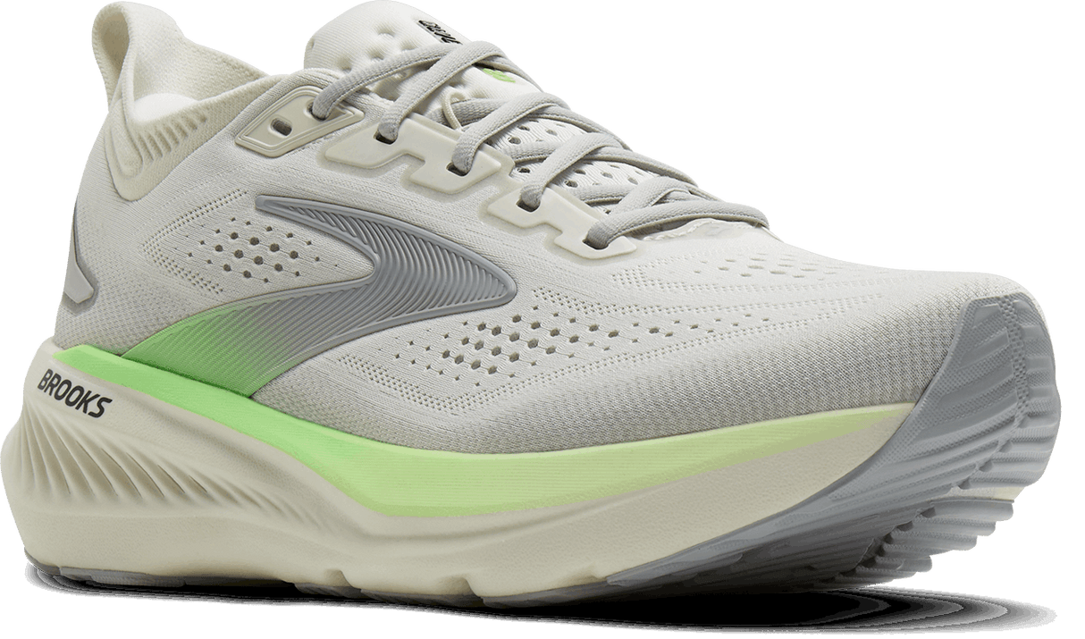 Buy Brooks Men Glycerin 23 Wide - Grey / Green / Black for running in Singapore - Running Lab SG