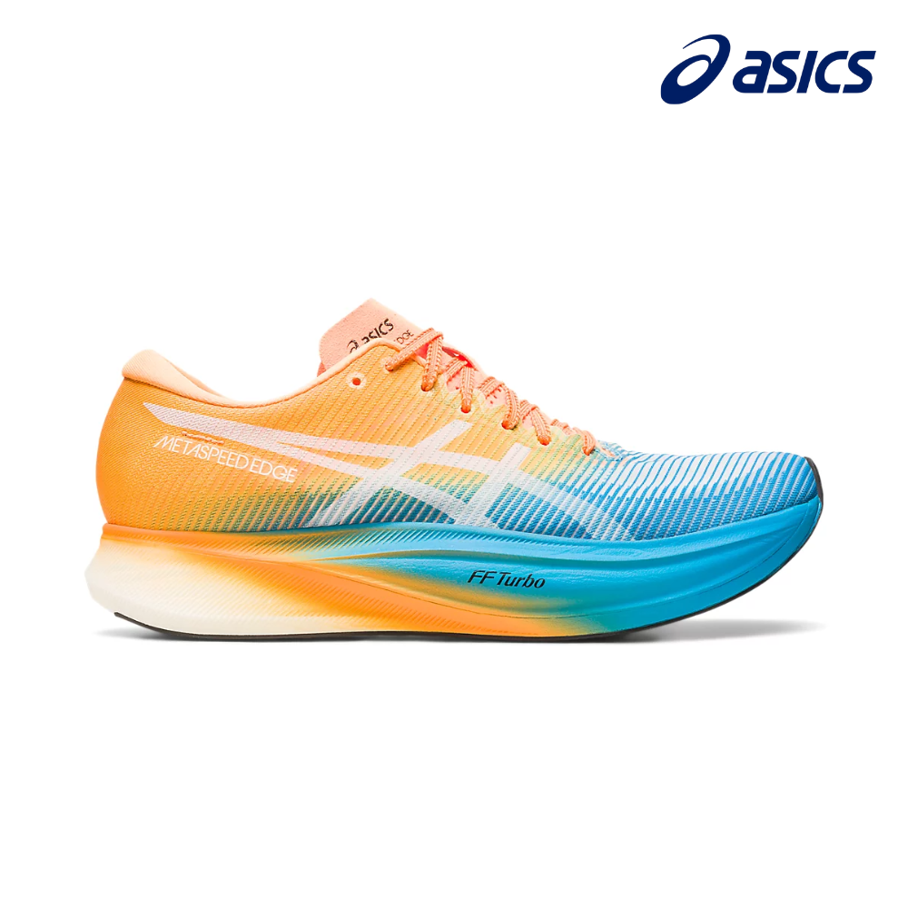 ASICS Unisex Metaspeed Edge+ - Island Blue / Orange Pop