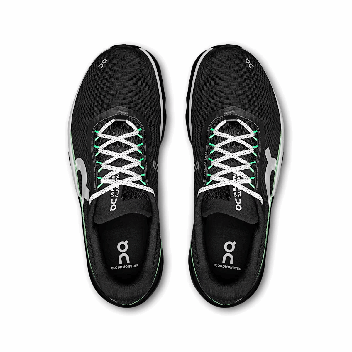 On Men Cloudmonster 2 - Black / Glacier