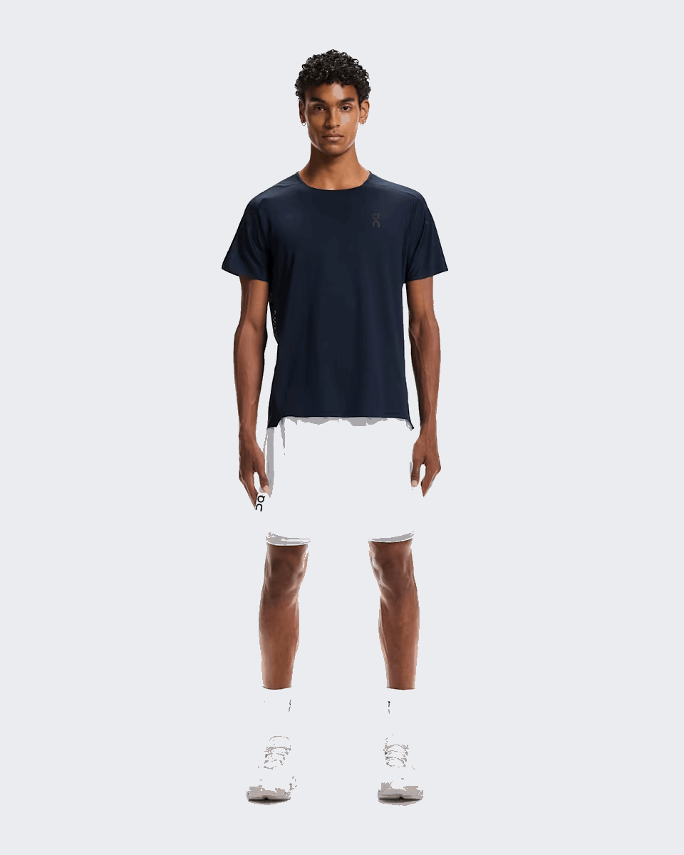 On Men Performance-T - Navy / Black