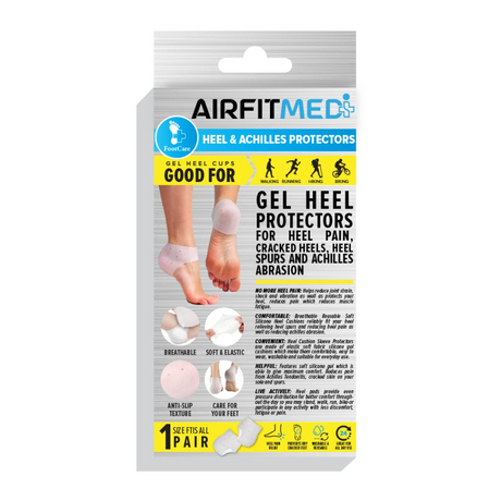 Buy AirFit Medi Gel Heel Protectors - 2 Sets for running in Singapore - Running Lab SG