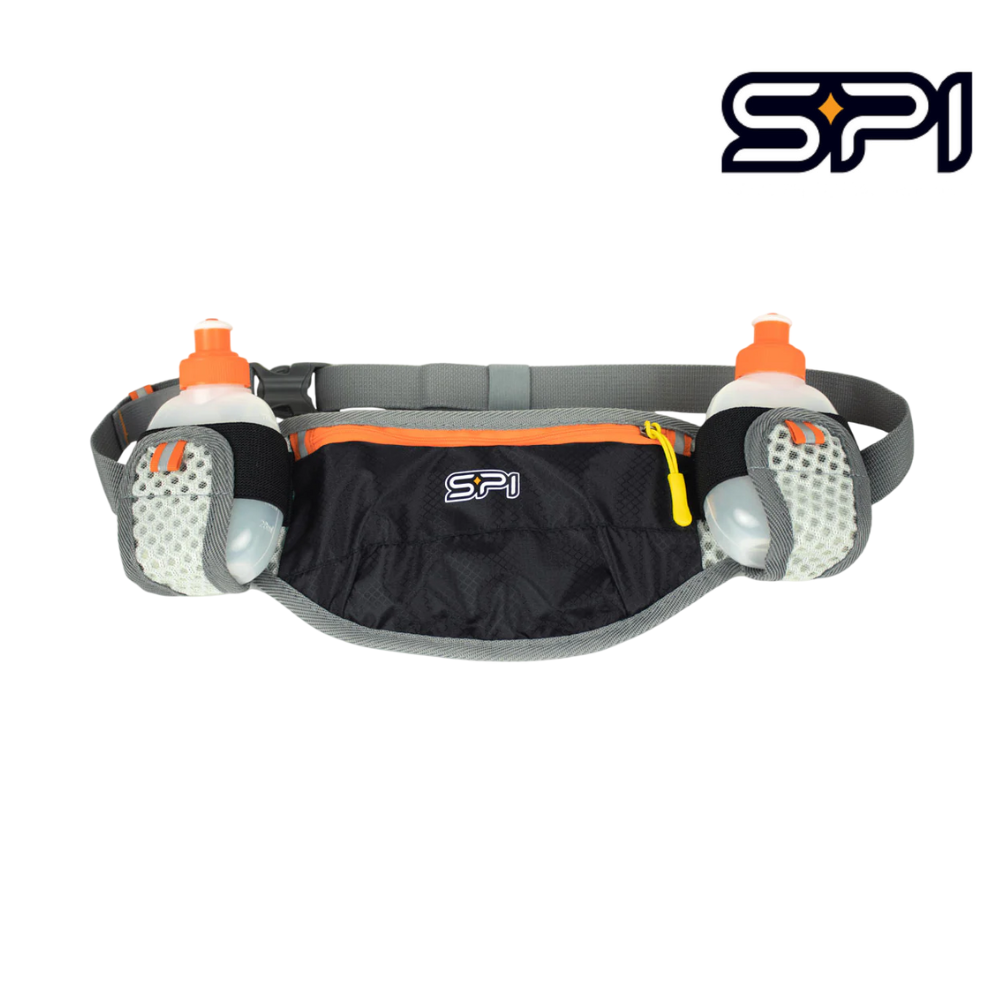 SPIbelt Hydration Pack - Black / Orange Zipper