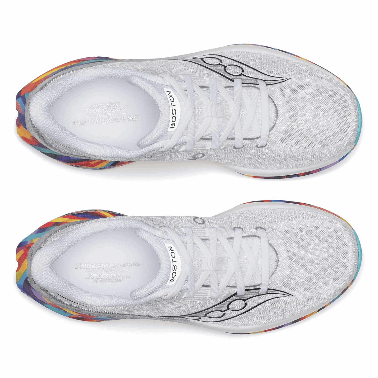 Buy Saucony Women Endorphin Speed 5 Boston - White / Multi for running in Singapore - Running Lab SG