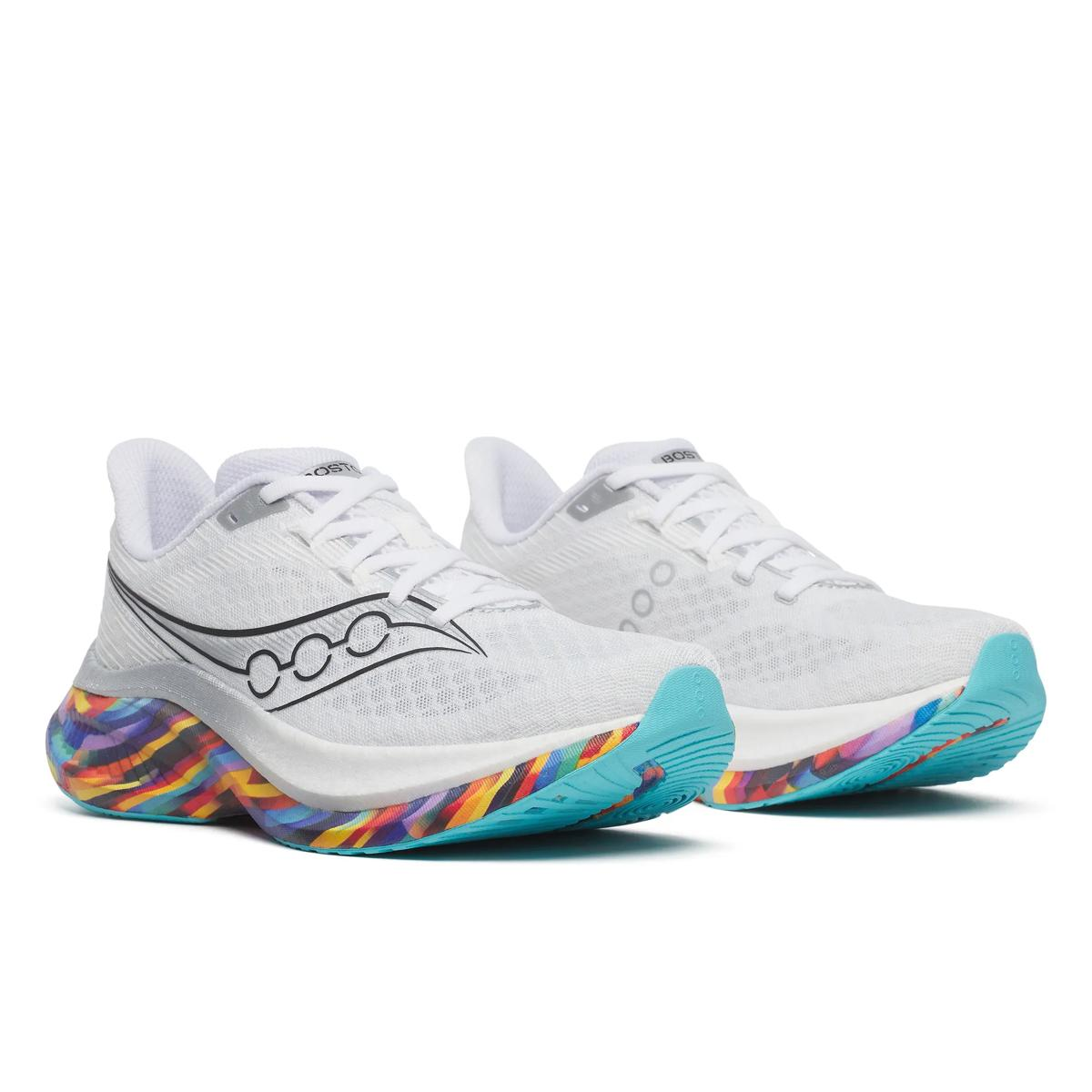 Buy Saucony Women Endorphin Speed 5 Boston - White / Multi for running in Singapore - Running Lab SG