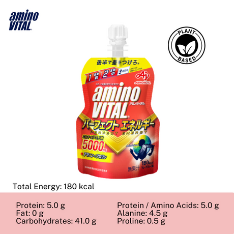 (1 Box, 6 Packets) aminoVITAL® Perfect Energy Sports Jelly - Red