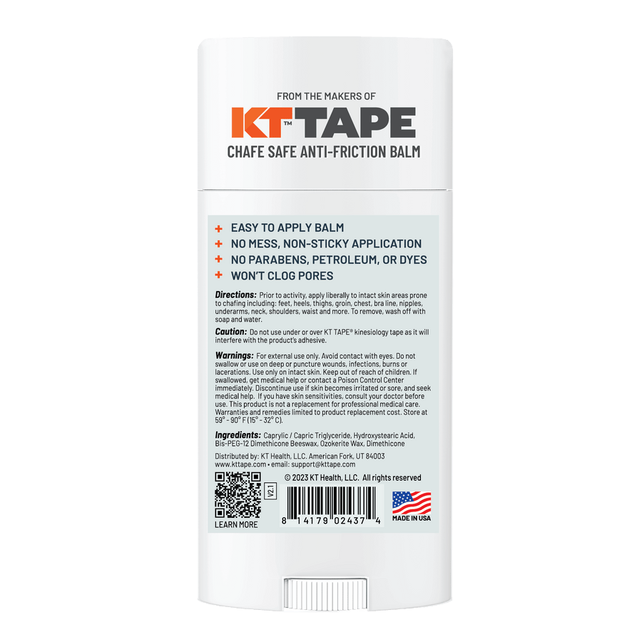 Buy KT Tape Chafe Safe Gel Stick for running in Singapore - Running Lab SG