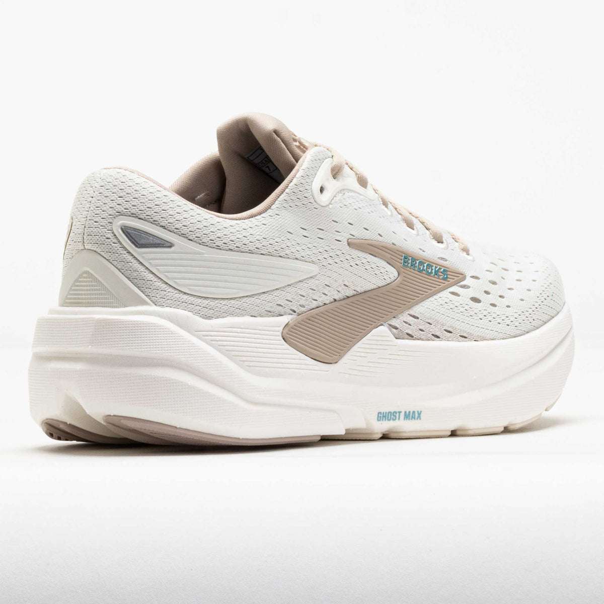 Buy Brooks Women Ghost Max 3 Wide - Coconut / Chateau Grey / Blue for running in Singapore - Running Lab SG