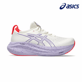 ASICS Women Gel-Nimbus 27 Tokyo - Cream / Edo Purple