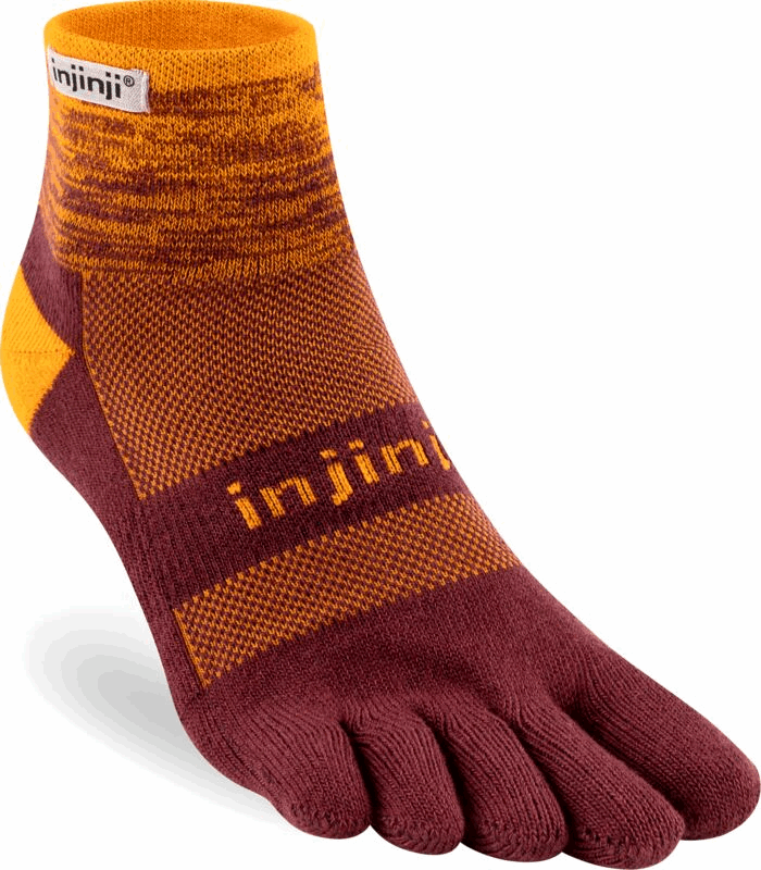 Injinji Trail Midweight Mini-Crew Coolmax - Solar