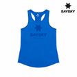 Buy SAYSKY Women Logo Combat Pro Singlet - Blue for running in Singapore - Running Lab SG