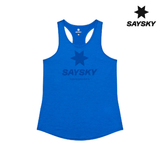 Buy SAYSKY Women Logo Combat Pro Singlet - Blue for running in Singapore - Running Lab SG