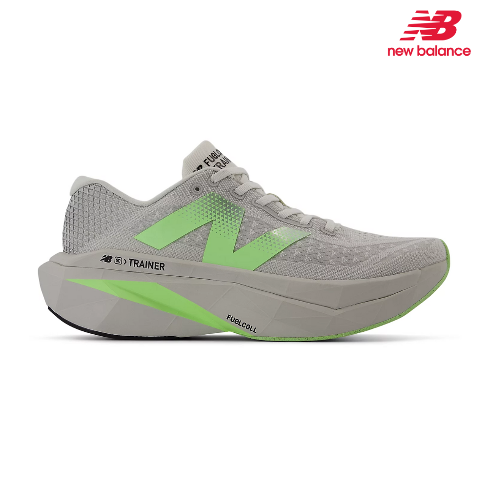 New Balance Men FuelCell SuperComp Trainer V3 - Grey Matter / Mint Flash