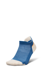 Feetures Active Elite Max Cushion No Show Tab - Rally Blue