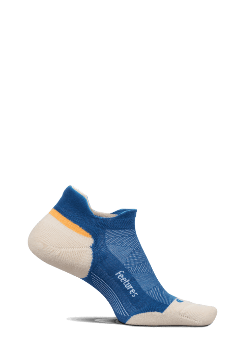 Buy Feetures Active Elite Max Cushion No Show Tab - Rally Blue for running in Singapore - Running Lab SG