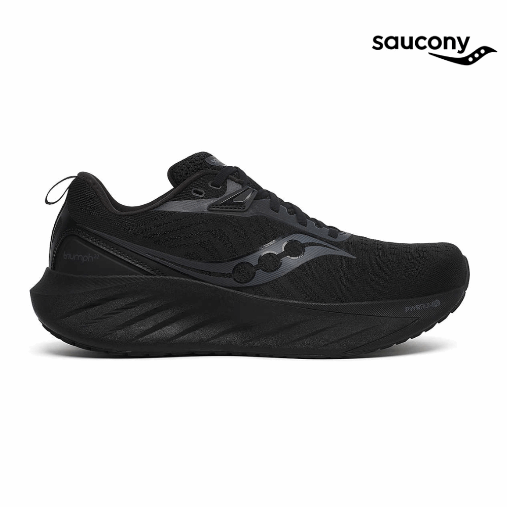 Buy Saucony Men Triumph 22 - Triple Black for running in Singapore - Running Lab SG