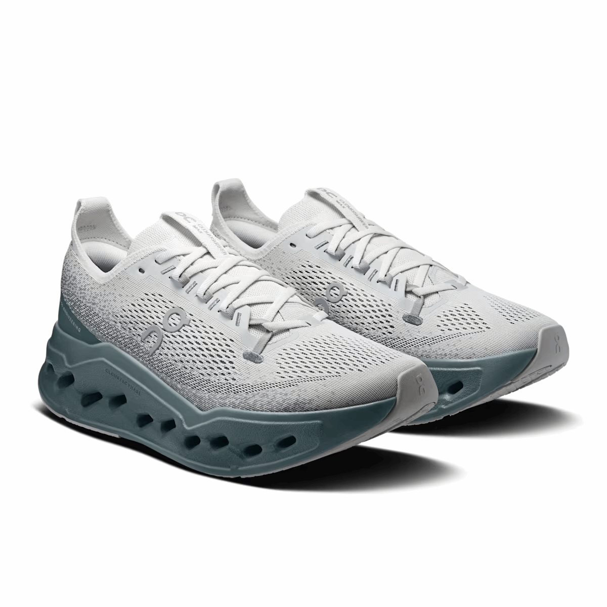 Buy On Men Cloudsurfer Max - Iceberg / Olive for running in Singapore - Running Lab SG