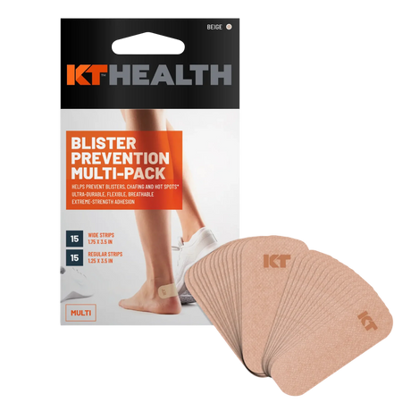 KT Health Blister Prevention Tape 30 Strip Multipack - Beige