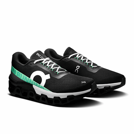 On Men Cloudmonster 2 - Black / Glacier
