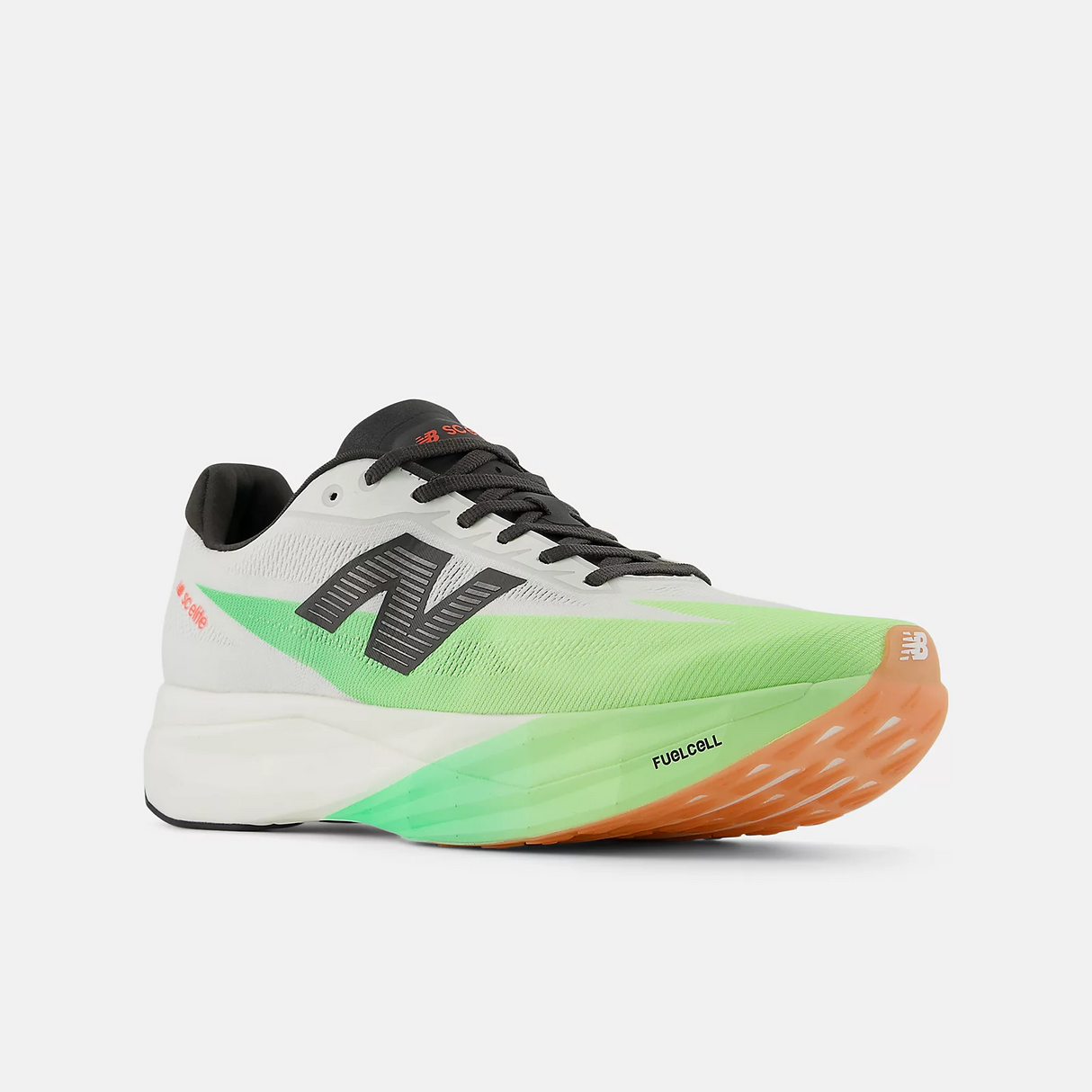 New Balance Men SuperComp Elite V5 - White / Mint Flash
