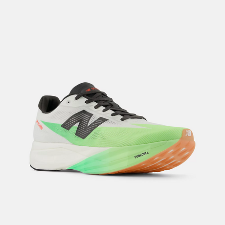 New Balance Men SuperComp Elite V5 - White / Mint Flash