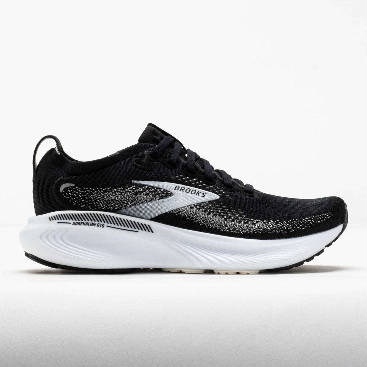 Buy Brooks Women Adrenaline GTS 25 Wide - Black / Grey / White for running in Singapore - Running Lab SG