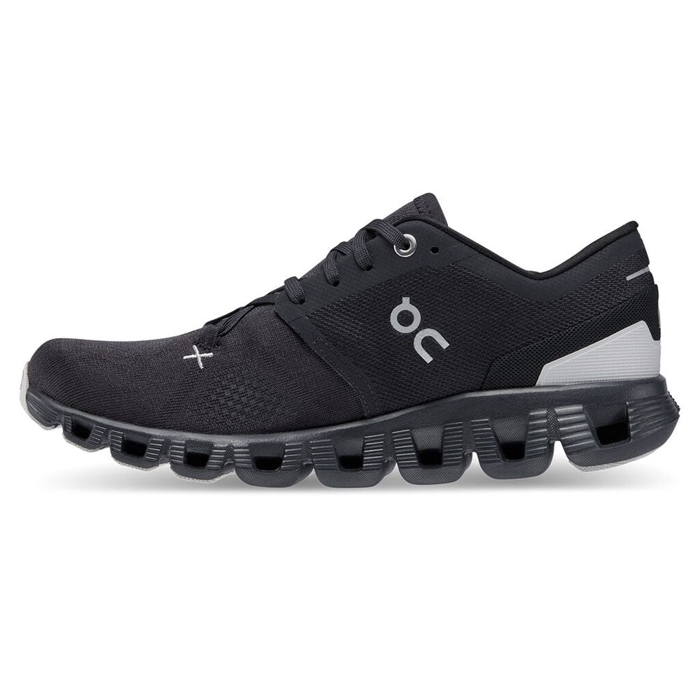 All black running hot sale sneakers womens