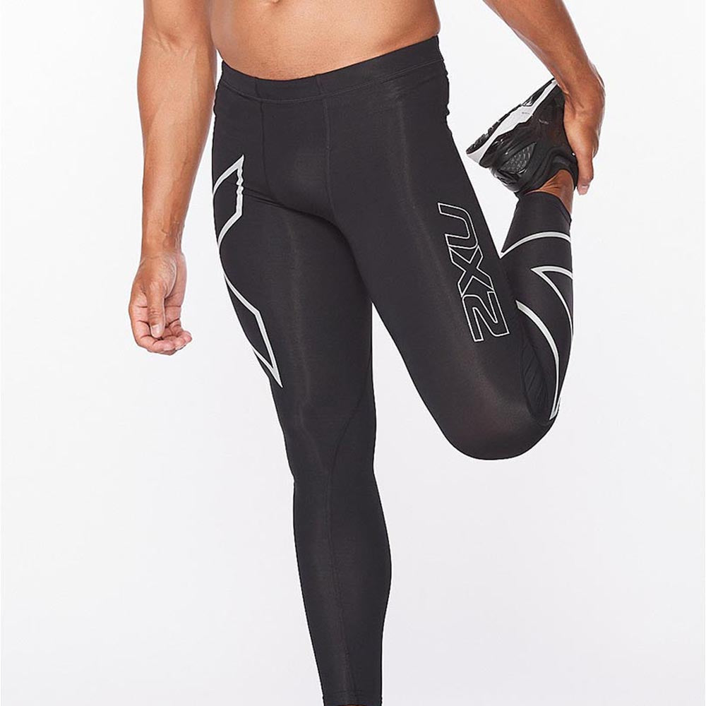 2XU Men Core Compression Tights - Black / Silver