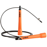 Buy LiveUp Cable Jump Rope - Orange / Black Handle for running in Singapore - Running Lab SG