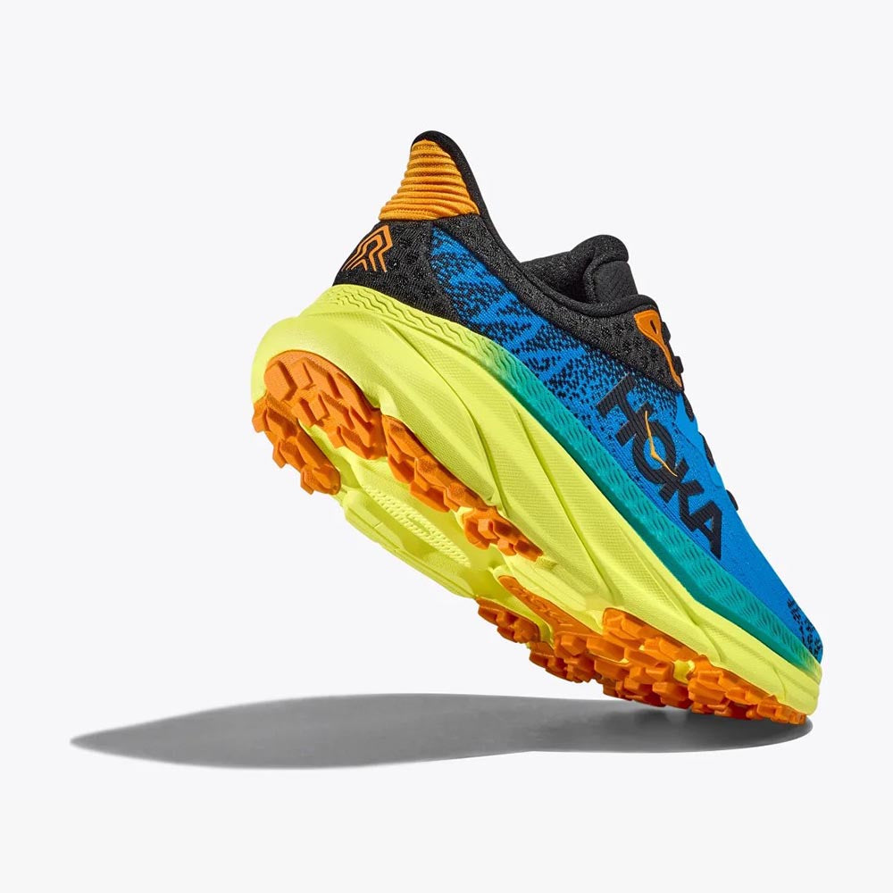 HOKA Men Challenger 7 Wide Diva Blue Evening Primrose