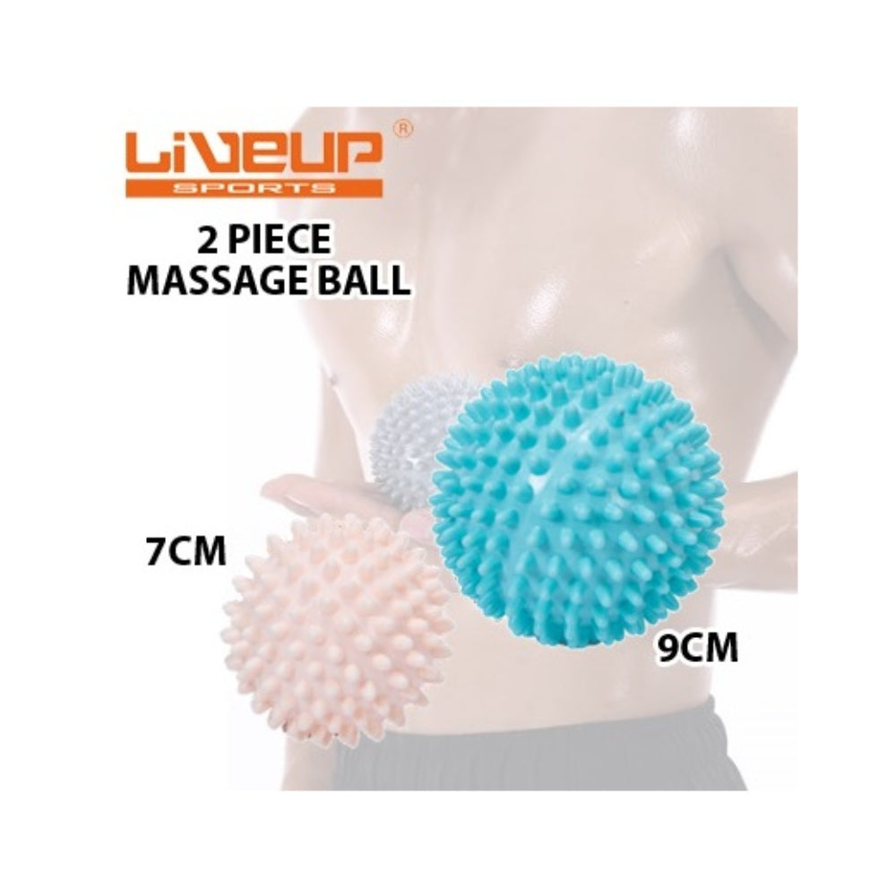 Buy LiveUp Massage Ball - Blue / Pink for running in Singapore - Running Lab SG