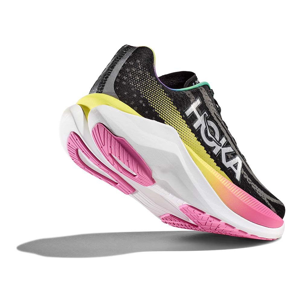 HOKA Men Mach X - Black / Silver – Running Lab Singapore