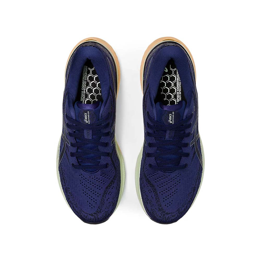 Asics navy clearance blue running shoes