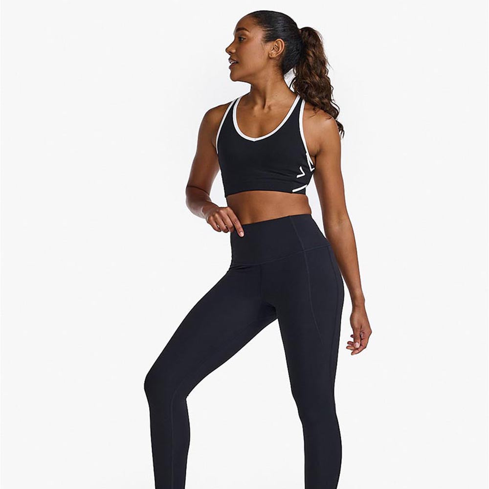 Sub Sports Dual 2.0 Womens Compression Running Tights - Black – Start  Fitness
